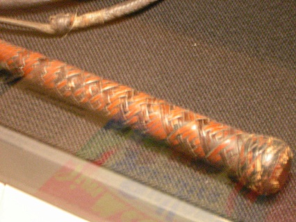 Col Tim McCoy Stockwhip Handle